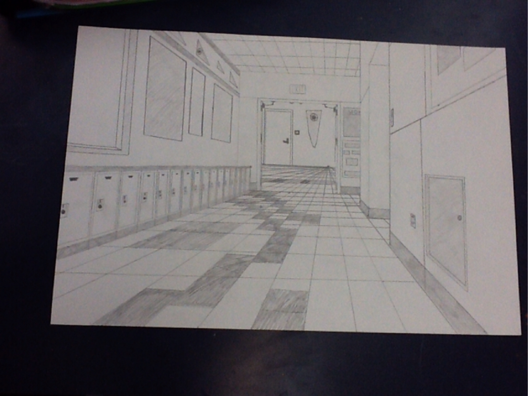 One - Point Perspective - 5th grade - YouTube